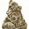 Набор для вышивания Bothy Threads XHD95 Bear Hugs
