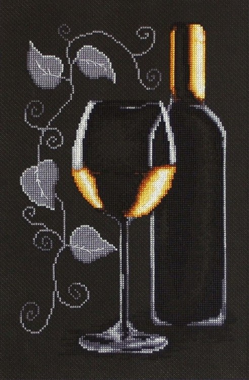 Набор для вышивания Luca-S B2221 Бутылка с вином