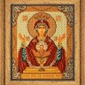 Мир багета 19БК 387-581 Рама для иконы Неупиваемая Чаша Радуга бисера (Кроше)