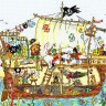 Набор для вышивания Bothy Threads XCT7 Pirate Ship (Пиратский корабль)