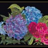 Набор для вышивания Thea Gouverneur 442.05 Hydrangea and Rose