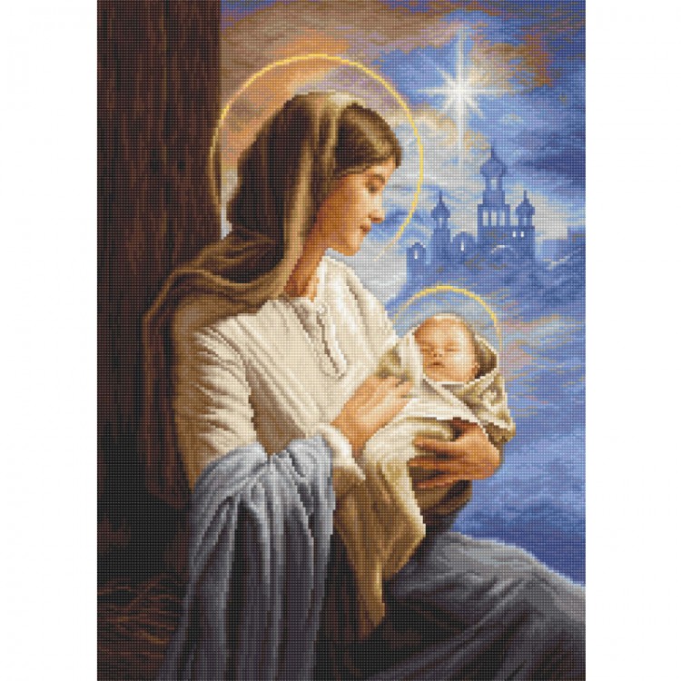 Набор для вышивания Luca-S B617 Дева Мария с Младенцем