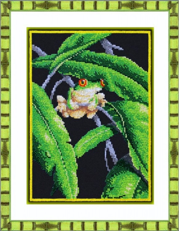Набор для вышивания Паутинка Б-1455 Древесная лягушка