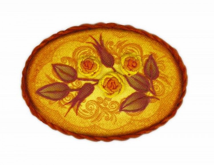 Набор для вышивания Риолис 1584AC Брошь "Чайная роза"