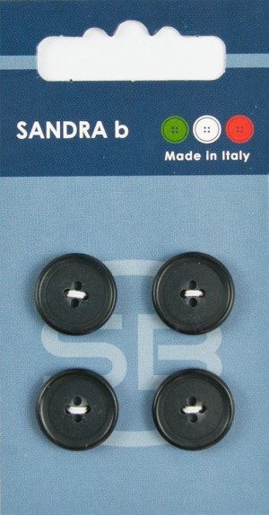 Sandra CARD179 Пуговицы, темно-серый