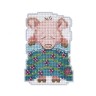 Набор для вышивания Mill Hill MH182211 Pig in a Blanket (Свинка под одеялом)