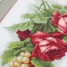 Набор для вышивания Luca-S B2229 Красные розы с виноградом