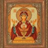 Мир багета 19БК 1417-980 Рама для иконы Неупиваемая Чаша Радуга бисера (Кроше)