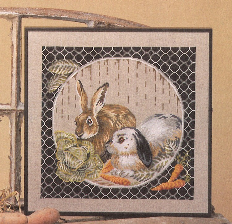 Набор для вышивания Oehlenschlager 76412 Кролики