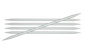 KnitPro Спицы чулочные "Basix Aluminum" 15 см