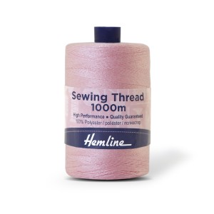 Hemline N4124.560 Нить универсальная для шитья, карамельно-розовый