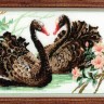 Набор для вышивания Риолис 806 Черные лебеди