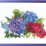 Набор для вышивания Thea Gouverneur 442A Hydrangea and Rose