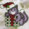 Набор для вышивания Mill Hill MH186305 Kitty's Gift (Подарок Китти)