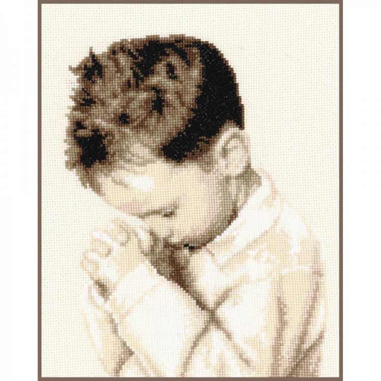 Набор для вышивания Lanarte PN-0162064 Молящийся мальчик
