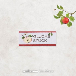 Acufactum 35330 Этикетка тканая "Glucksstuck"