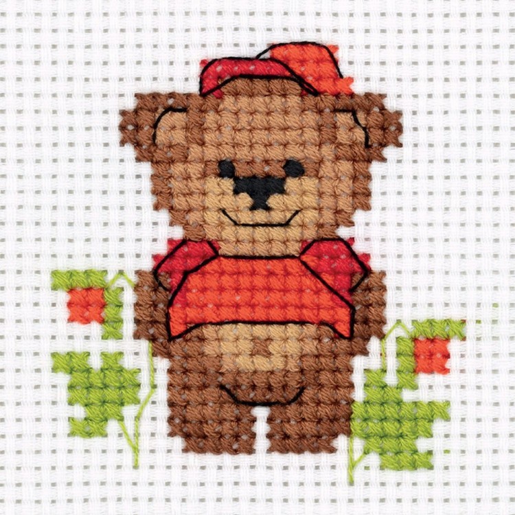 Набор для вышивания Кларт 8-342 Малыш медвежонок