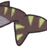 Pronty BV 523.808.010 Термоаппликация "Половинка Акулы"