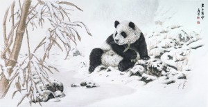 Xiu Crafts 2032103 Панда и бамбук