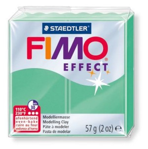 Fimo 8020-506 Полимерная глина Effect зеленый нефрит