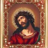 Набор для вышивания Чаривна Мить Б-1165 Икона Господа Иисуса Христа Спаситель в терновом венце