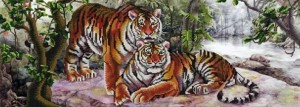 Конек 9903 Амурские тигры