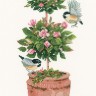 Набор для вышивания Heritage VPTR930E Topiary Rose (Топиарий)