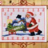 Набор для вышивания Permin 34-8206 Рождественский календарь