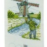 Набор для вышивания Eva Rosenstand 13-344 Dutch Wind Mills (Голландские ветряные мельницы)