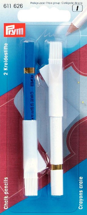Prym 611626 Меловой карандаш со стирающей кисточкой