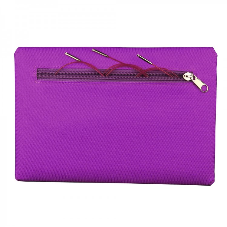 Addi 760-2/000 Набор круговых никелированных длинных спиц со сменными лесками AddiClick Lace Long Tips Addi 760-2/000 Набор круговых никелированных длинных спиц со сменными лесками AddiClick Lace Long Tips