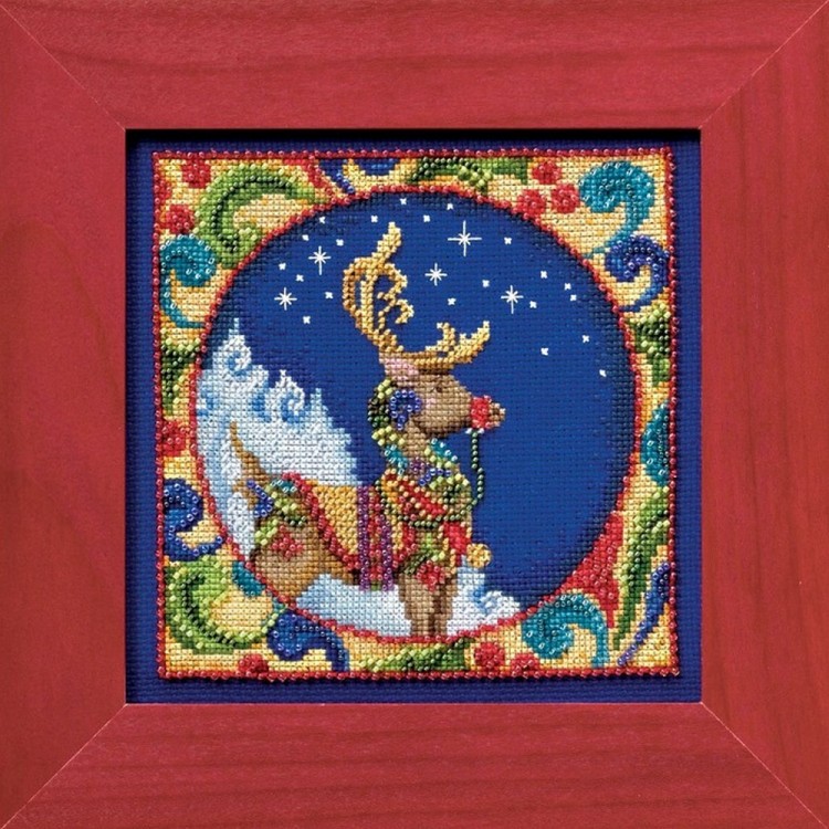 Набор для вышивания Mill Hill JS304101 Reindeer (Северный олень)