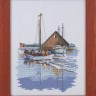 Набор для вышивания Permin 12-1315 Лодки (Рыбацкая лодка)
