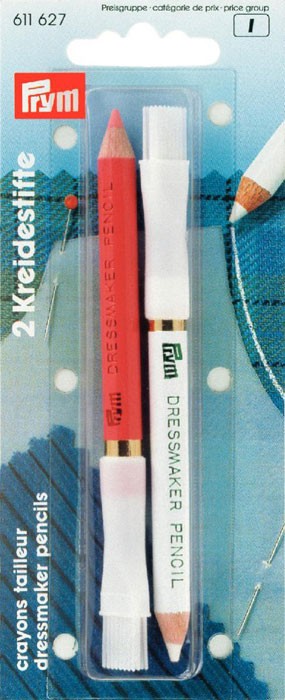 Prym 611627 Меловой карандаш со стирающей кисточкой