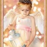 Алмазная живопись АЖ-1780 Ангел с фонариком