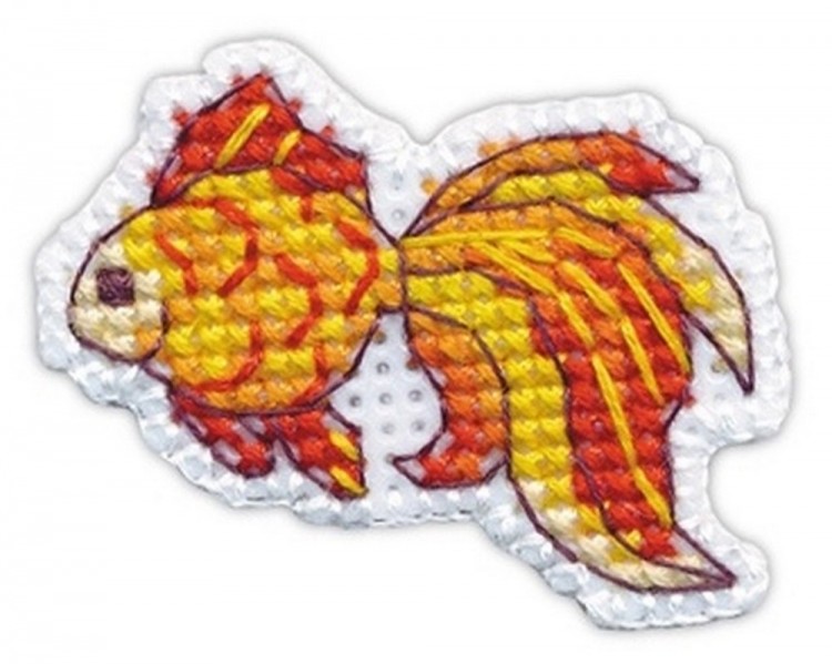 Набор для вышивания Овен 1225 Значок "Рыбка"