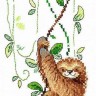 Набор для вышивания Жар-Птица В-538 Задорный ленивец