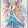 Набор для вышивания Lanarte PN-0178653 Fantasy winter elf fairy (Сказочная зимняя эльфийская фея)