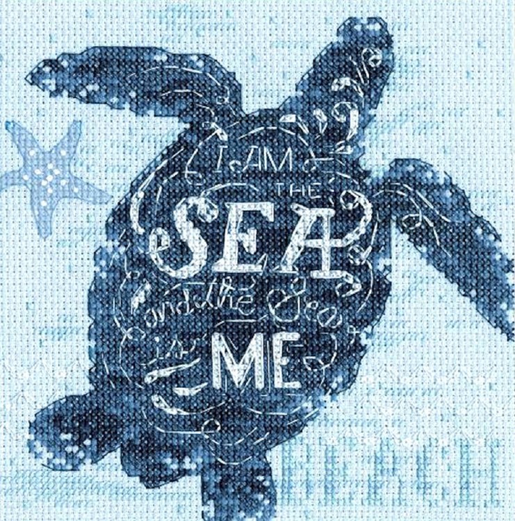 Набор для вышивания Dimensions 70-65220 Морская черепаха