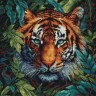 Набор для вышивания Luca-S BU5048 Тигр из джунглей