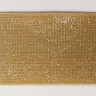 Matsa 62050/40/O/8039 Резинка-пояс с люрексом, ширина 40 мм, цвет охра с золотом