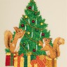 Набор для вышивания Панна JK-2271 Бельчата украшают елку