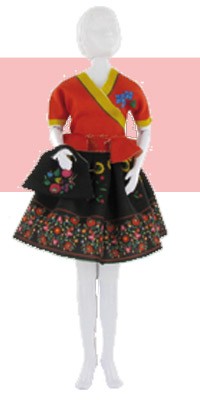 DressYourDoll S411-0102 Одежда для кукол №4 Steffi Folk