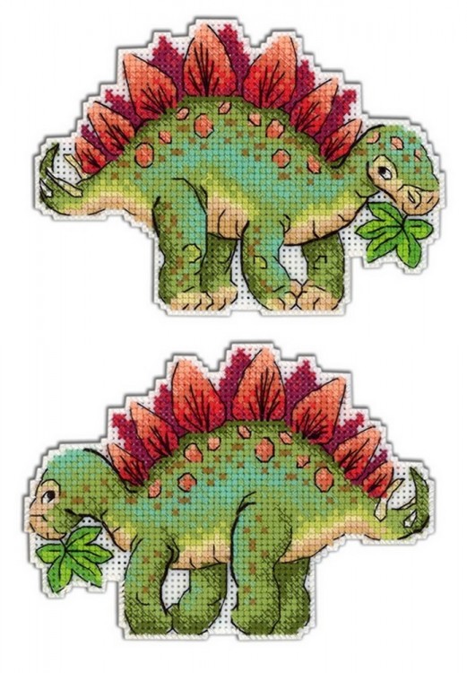 Набор для вышивания Жар-Птица Р-270 Динозавры. Стегозавр