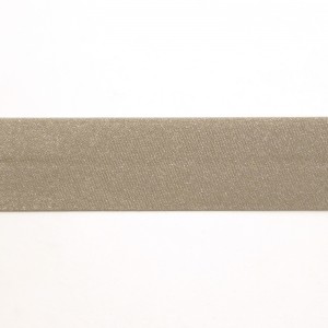 SAFISA 6260-20мм-103 Косая бейка атласная, ширина 20 мм, цвет 103 - темно-серый