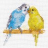 Набор для вышивания Алиса 0-176 Попугайчики