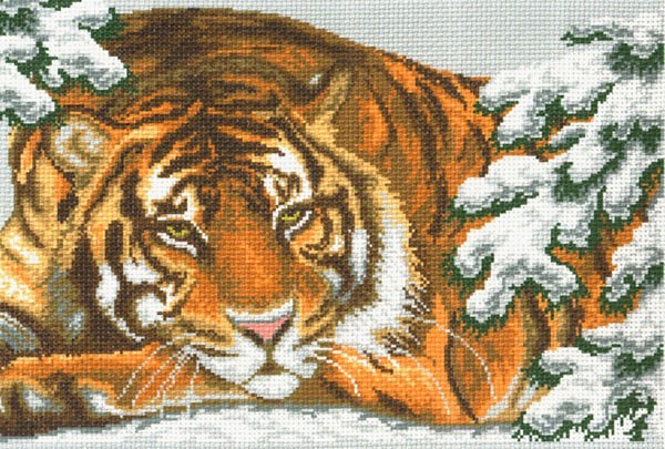 Набор для вышивания Матренин Посад 0356/Н Амурский тигр