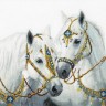 Набор для вышивания Crystal Art ВТ-249 Свадебные лошади