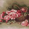 Набор для вышивания Luca-S B483 Корзина с розами