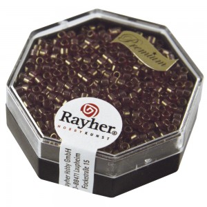 Rayher 14755311 Бисер Miyuki цилиндрический "Delica rocaille"